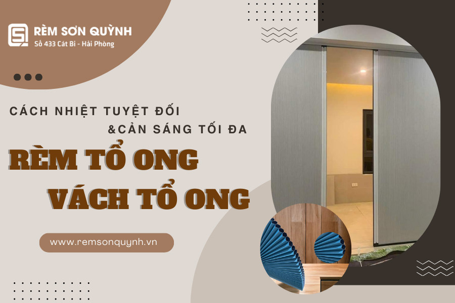 Rèm tổ ong ngăn phòng lạnh - Giải pháp ngăn nhiệt hiệu quả 