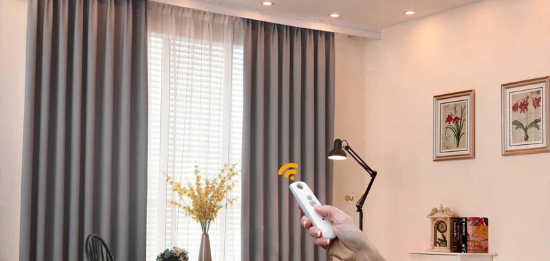 Rèm cửa tự động  – Tiện ích và tinh tế cho không gian